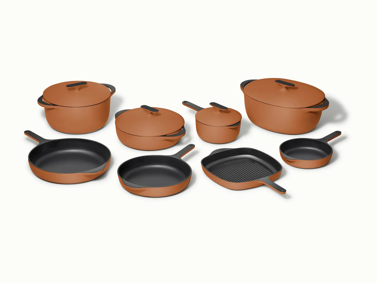 Deluxe Enameled Cast Iron Set