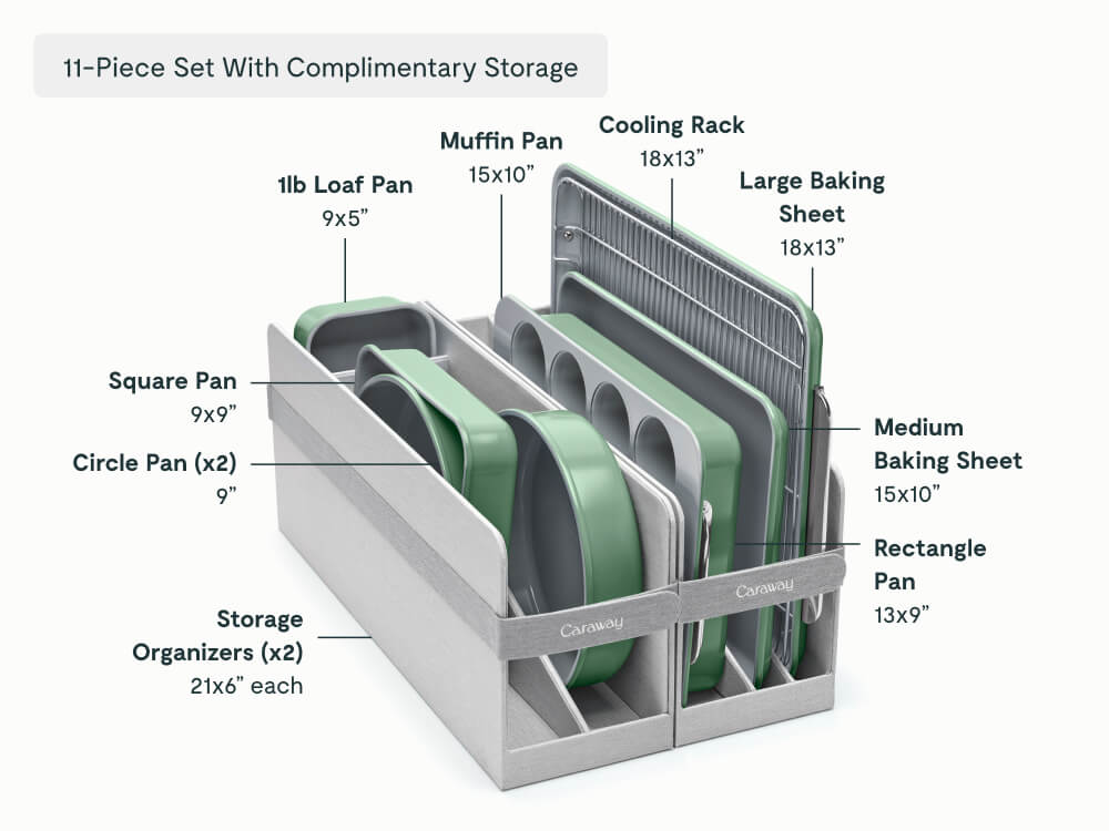 Full Ceramic Bakeware Set