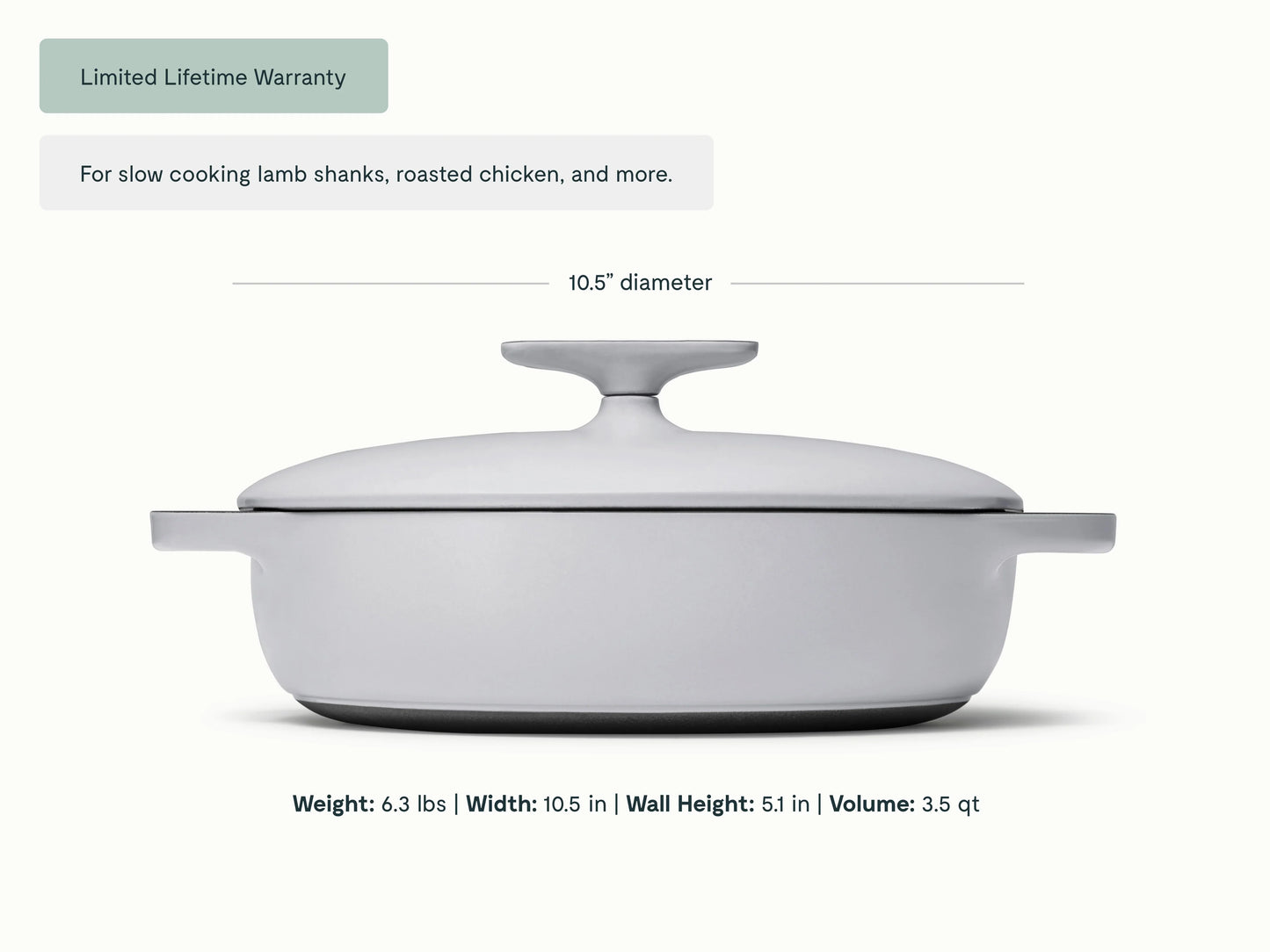 Cast Iron Braiser