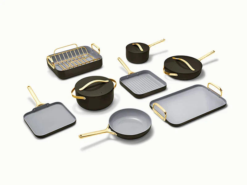 Ceramic-Coated Cookware Bundle