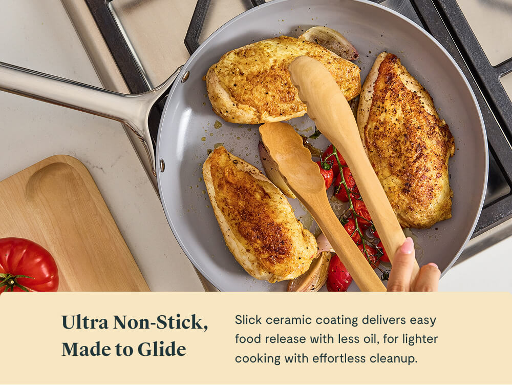 Fry Pan Trio with Glass Lids