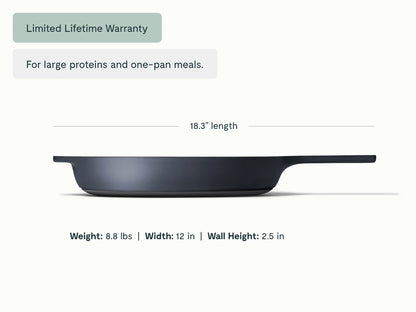 Cast Iron 12 inch Skillet
