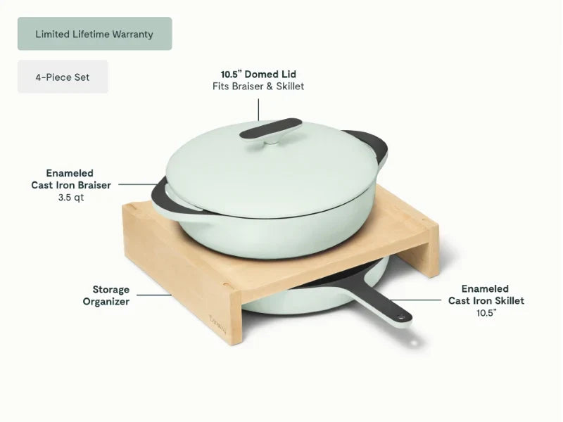 Skillet & Braiser Duo