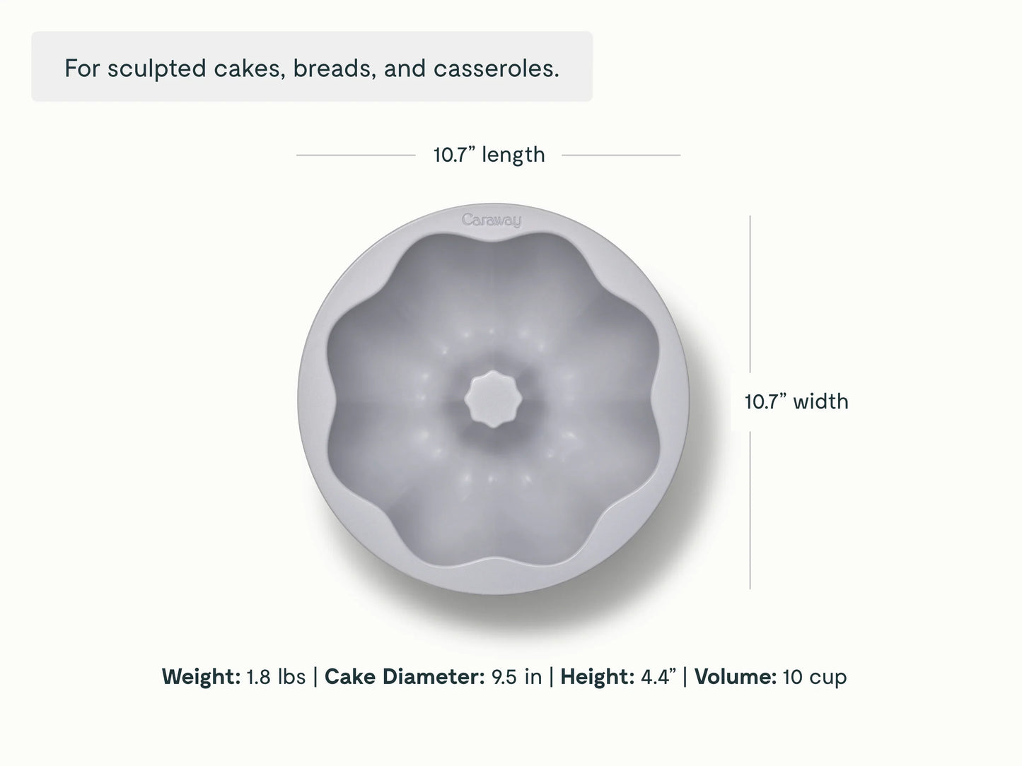 Fluted Cake Pan