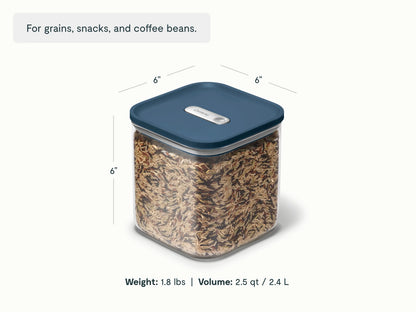 Medium Glass Airtight Container 8-pack