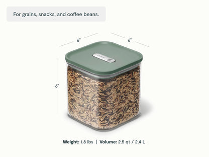 Medium Glass Airtight Container