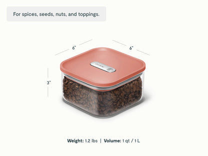 Small Glass Airtight Container 4-pack