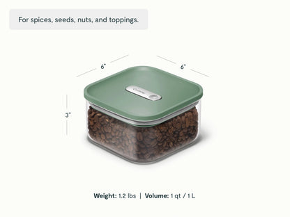 Small Glass Airtight Container 8-pack