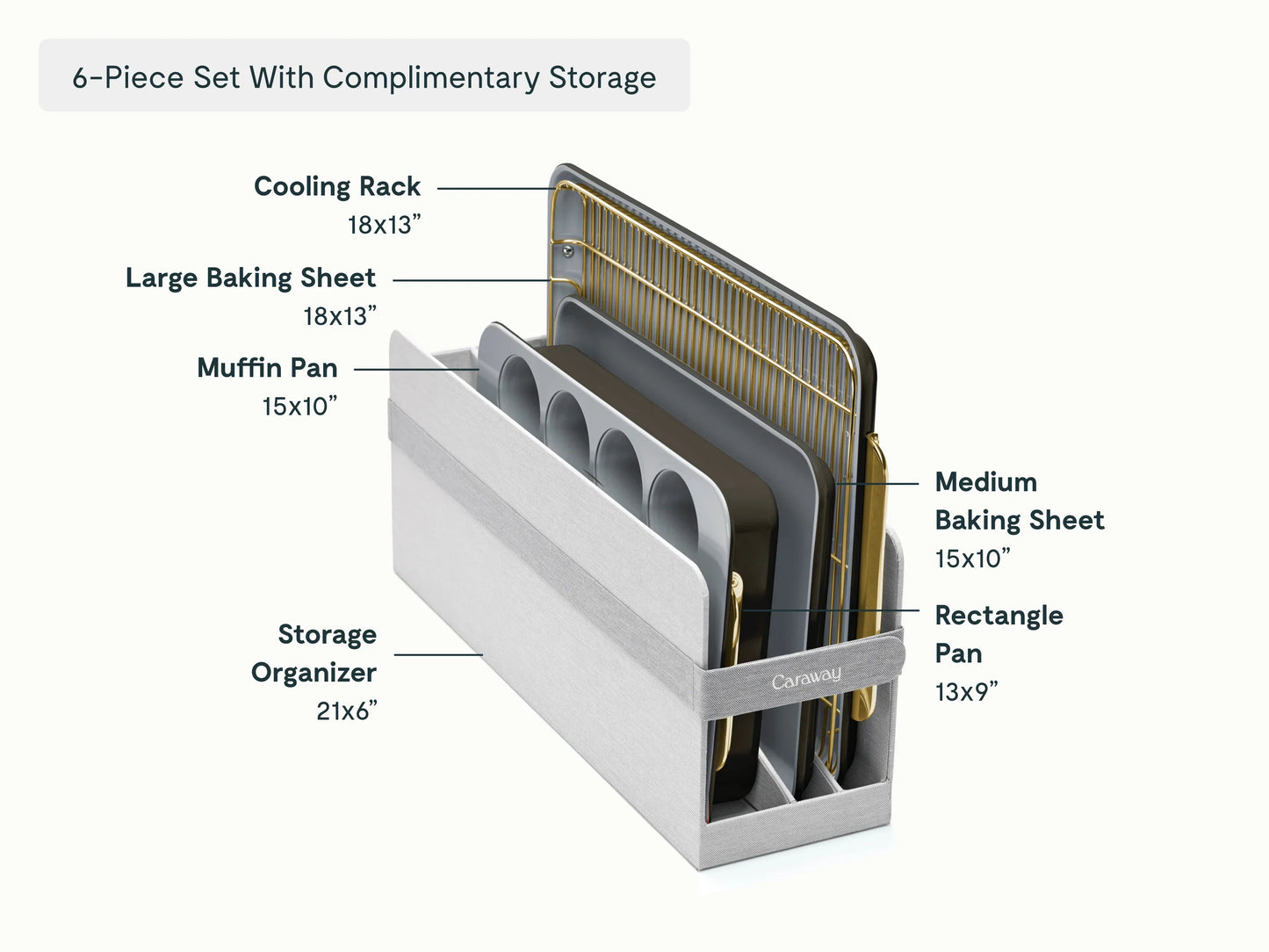 Half Bakeware Set