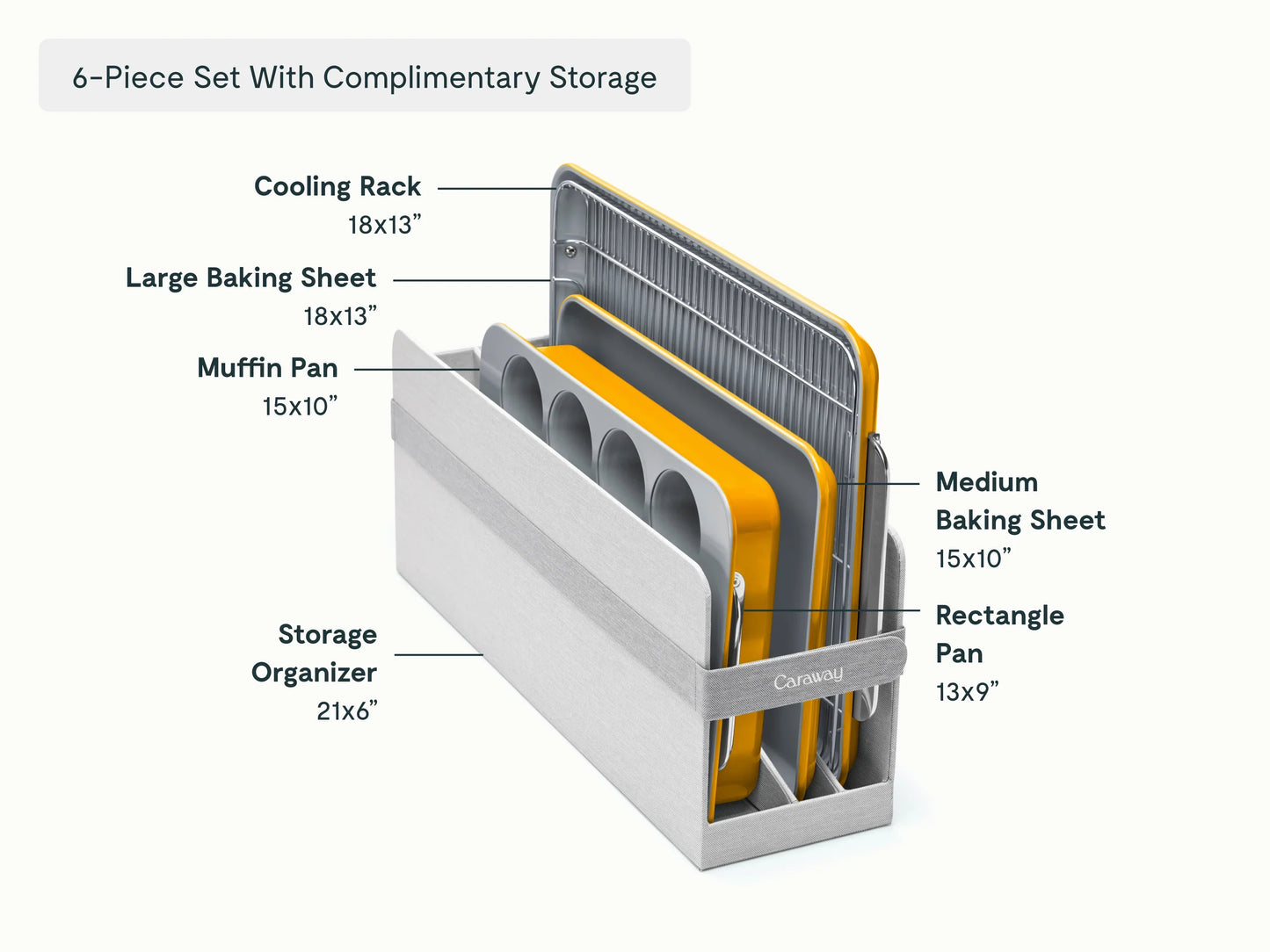 Half Bakeware Set