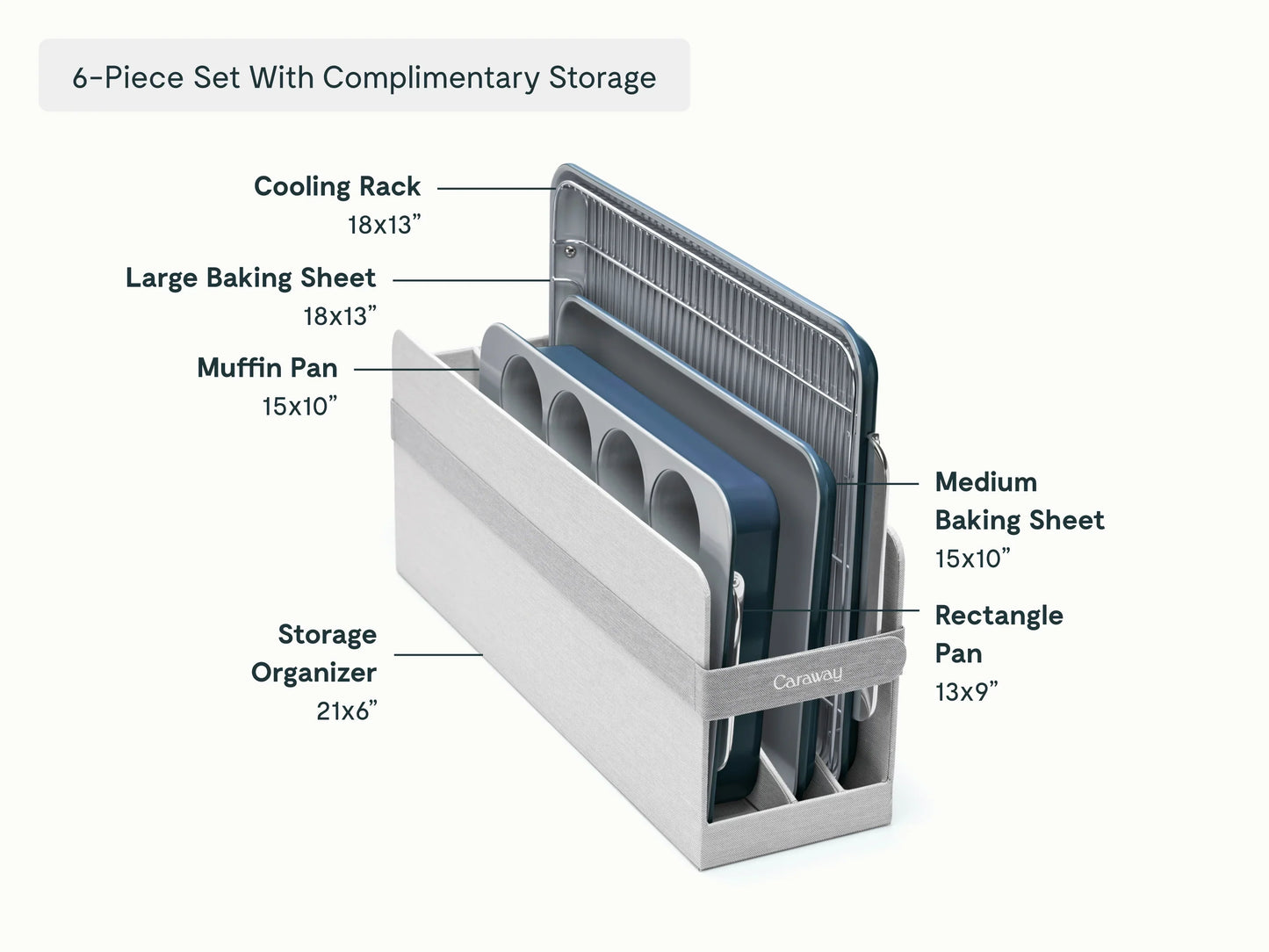 Half Bakeware Set