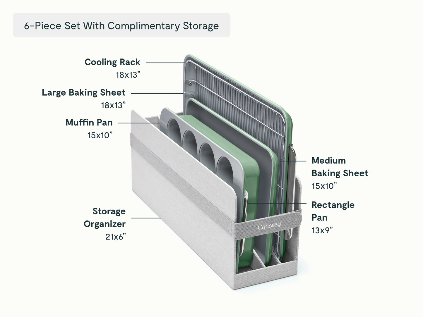 Half Bakeware Set