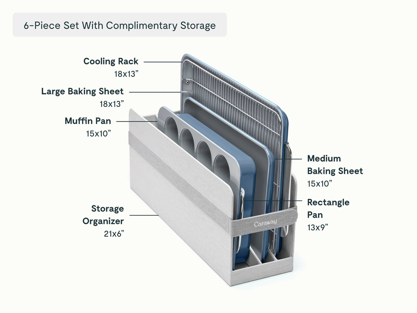 Half Bakeware Set