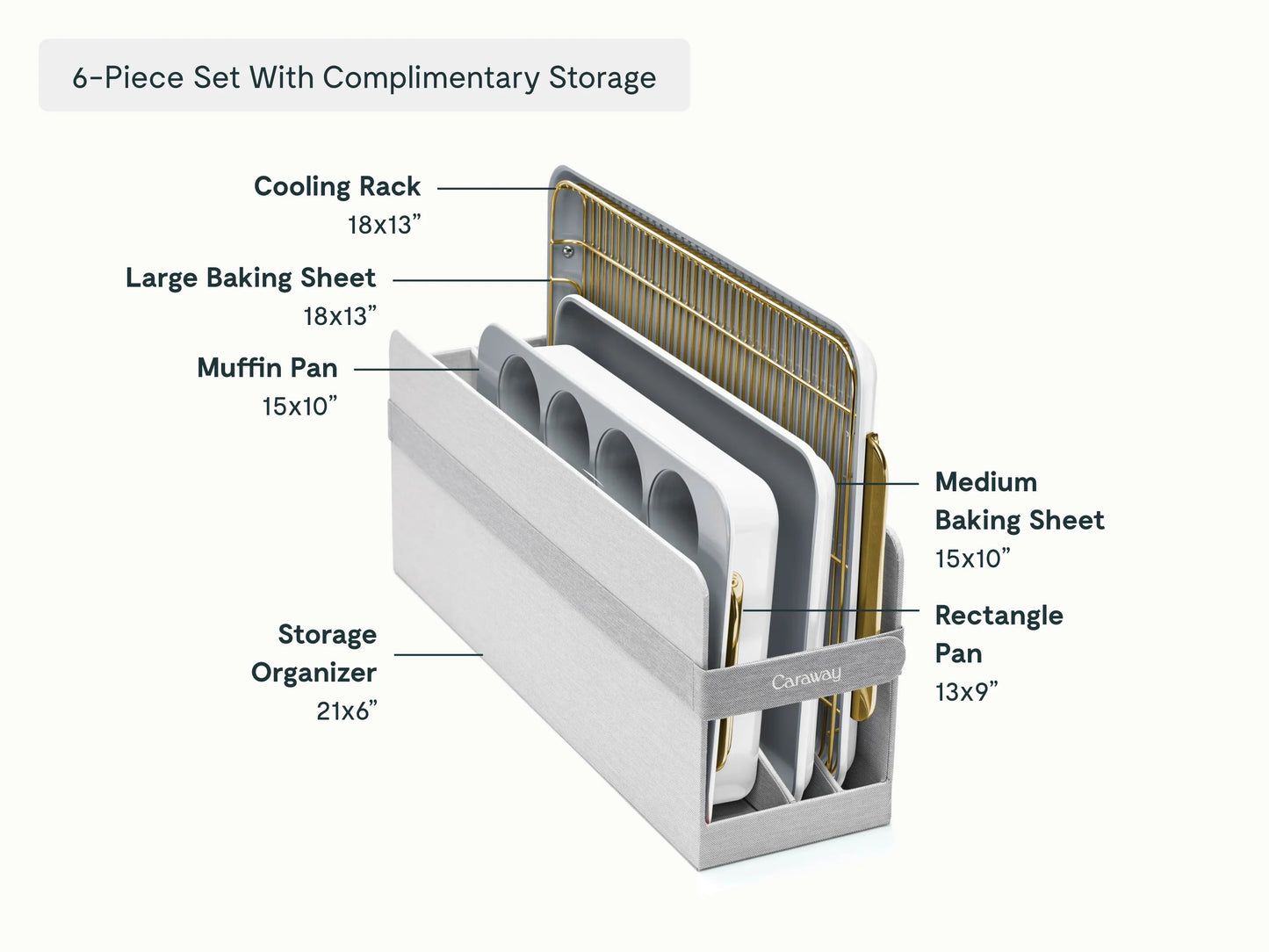 Half Bakeware Set