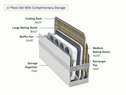 Half Bakeware Set