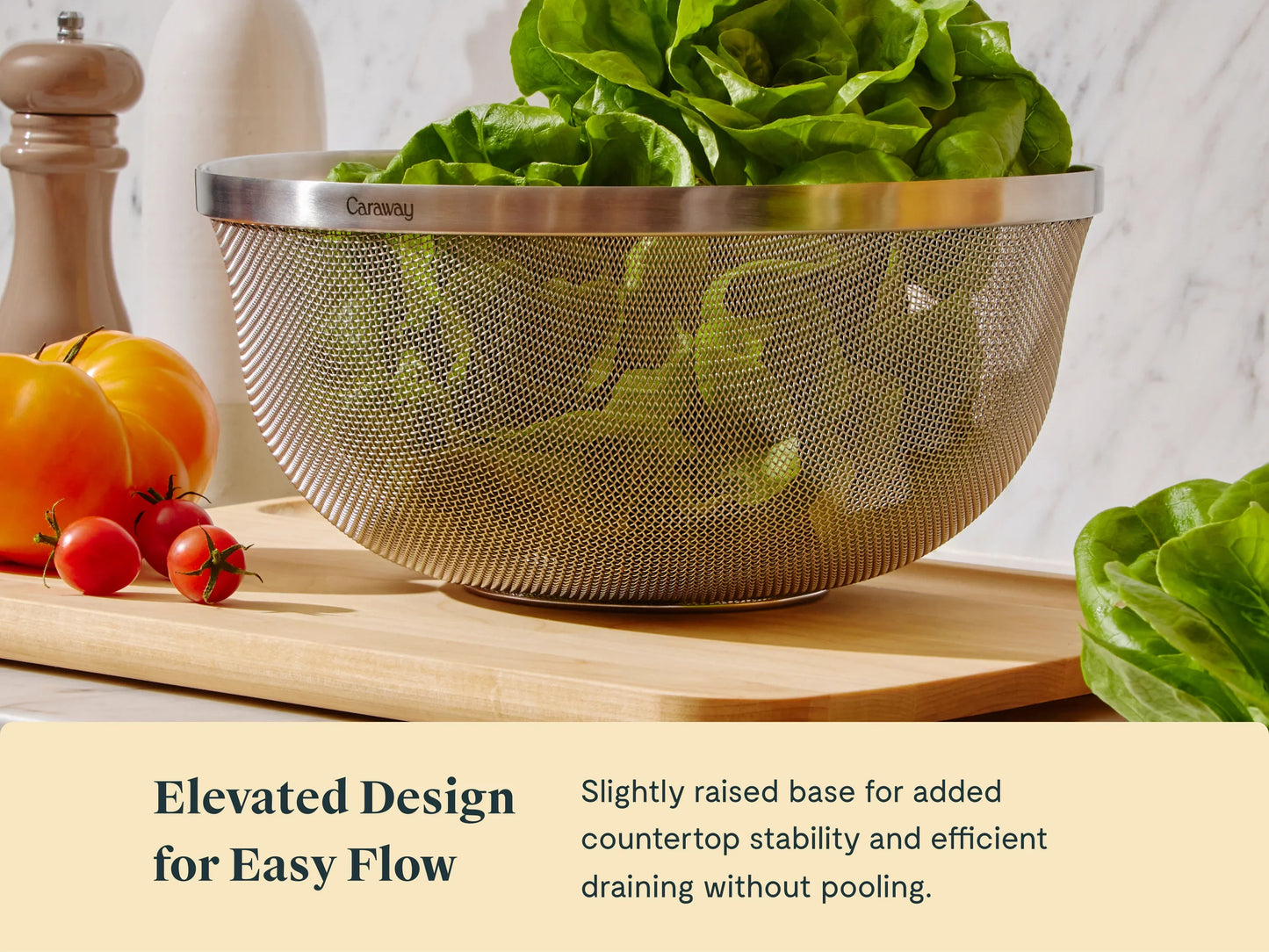 Large Stainless Steel Strainer
