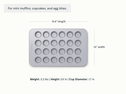 24 Cup Mini Muffin Pan