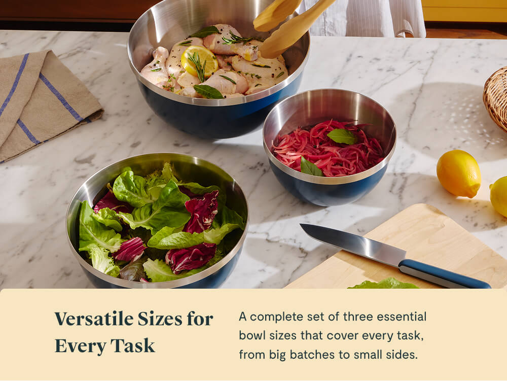 Mixing Bowl & Strainer Set
