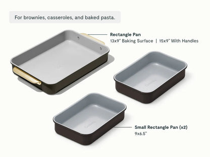 Rectangle Pan Trio