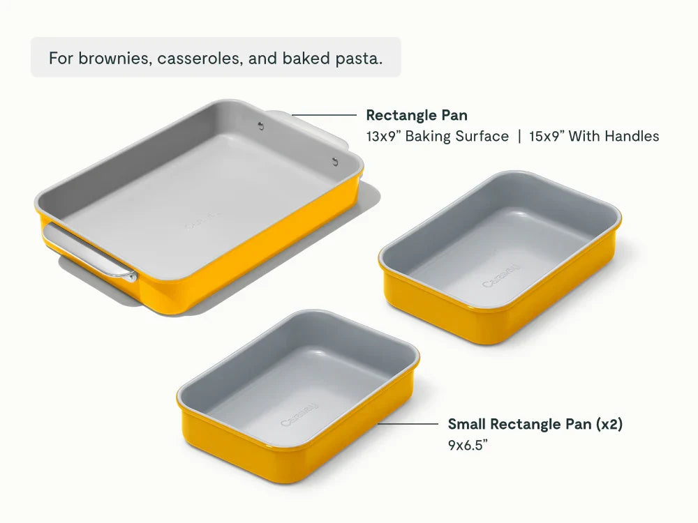 Rectangle Pan Trio