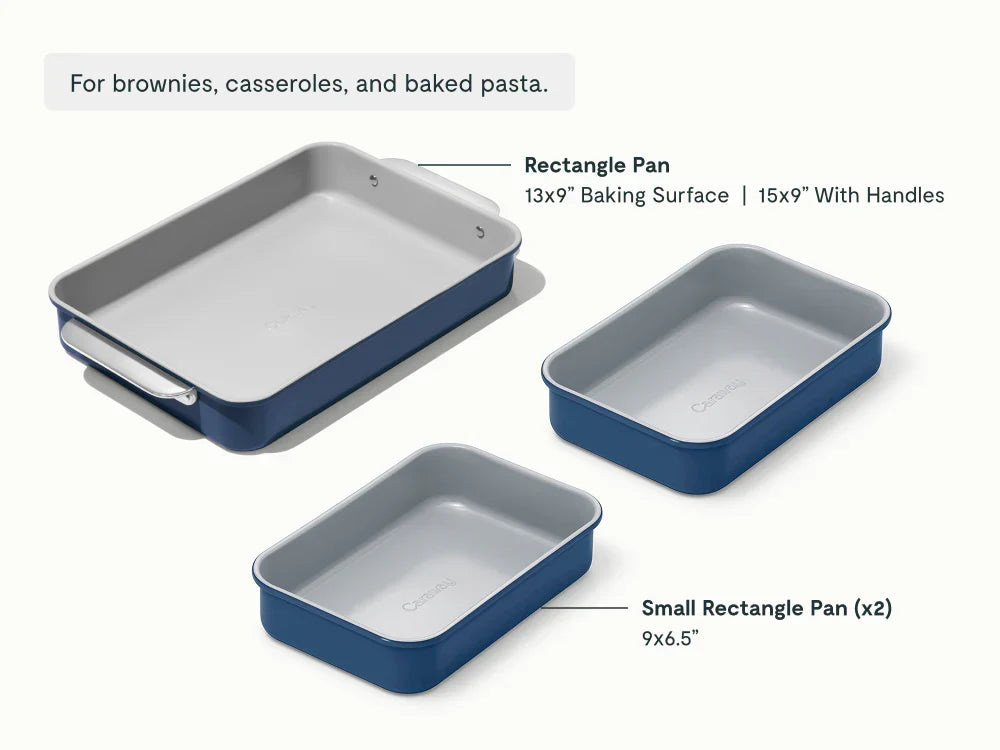 Rectangle Pan Trio