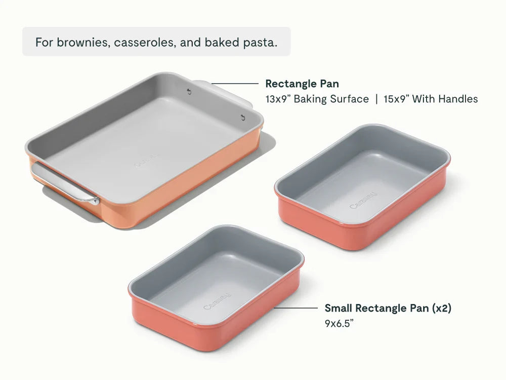 Rectangle Pan Trio
