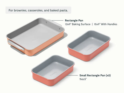 Rectangle Pan Trio
