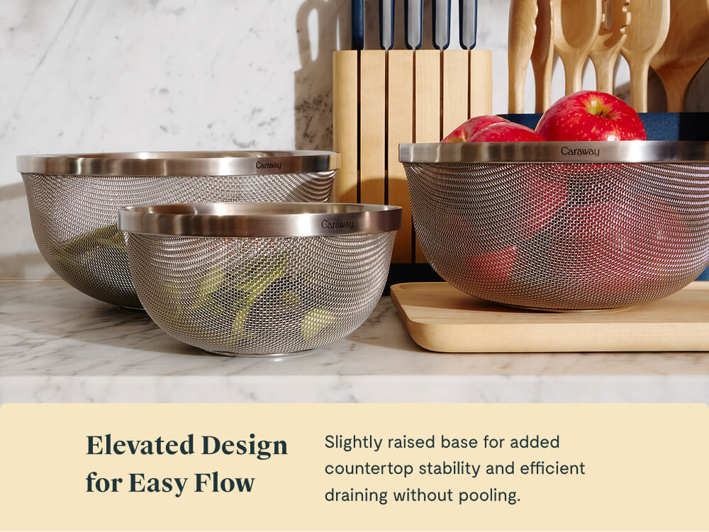 Mixing Bowl & Strainer Set