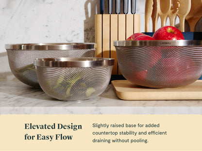 Mixing Bowl & Strainer Set