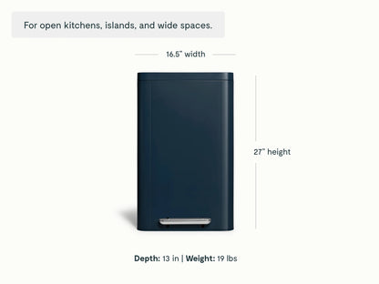 45L Rectangular Step Trash Can