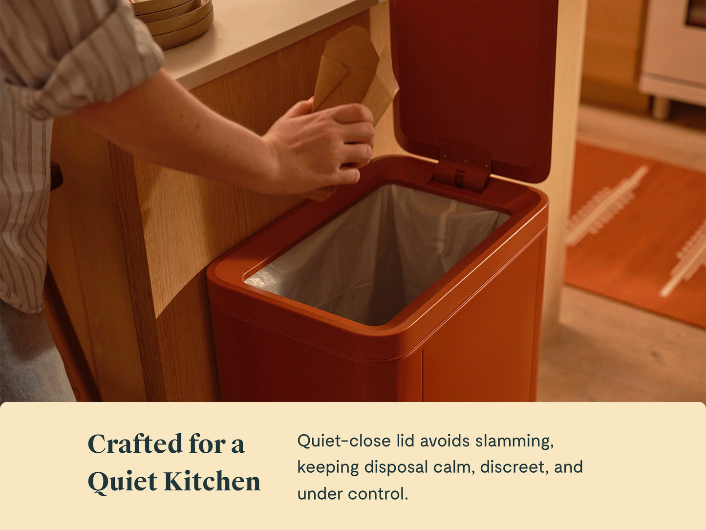 45L Slim Step Trash Can