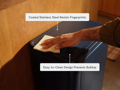 45L 2-Drawer Recycling Bin