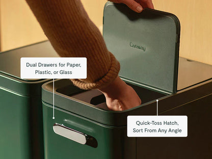 Trash & Recycling Duo (Rectangular)